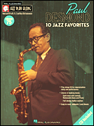 JAZZ PLAY ALONG #75 PAUL DESMOND BK/CD cover